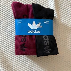 Adidas Men's Crew Socks - Multi Pack